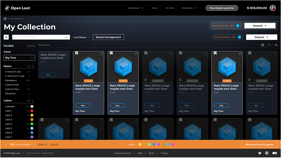 OpenLoot — Detail 4