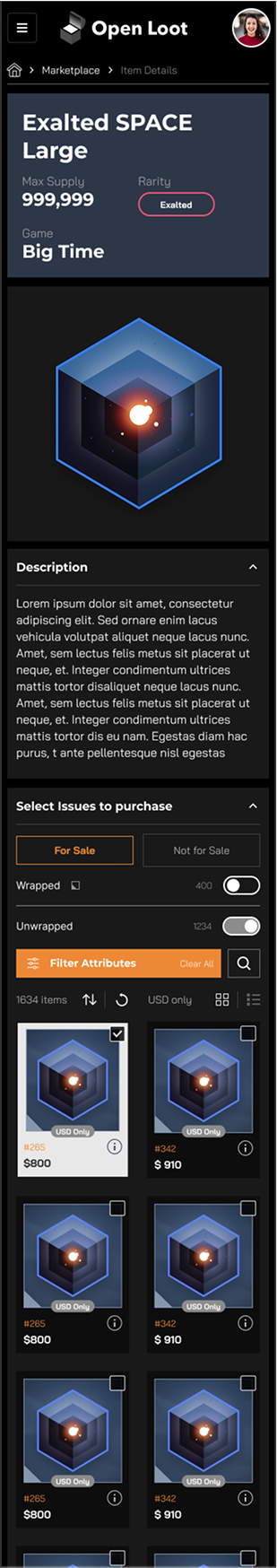 OpenLoot — Detail 6