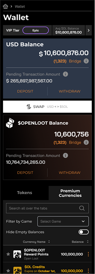 OpenLoot — Detail 9